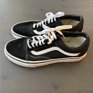 Vans Black and White Women's Sneakers